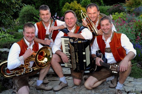 Die Lechner Buam bei der Oberkrainer Gala 2016