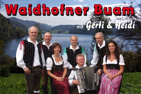 Die Waidhofner Buam mit Gerti und Heidi bei der Oberkrainer Gala 2016