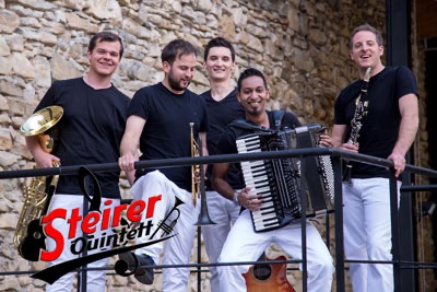 Das Steirerquintett beim Oberkrainer Award 2015
